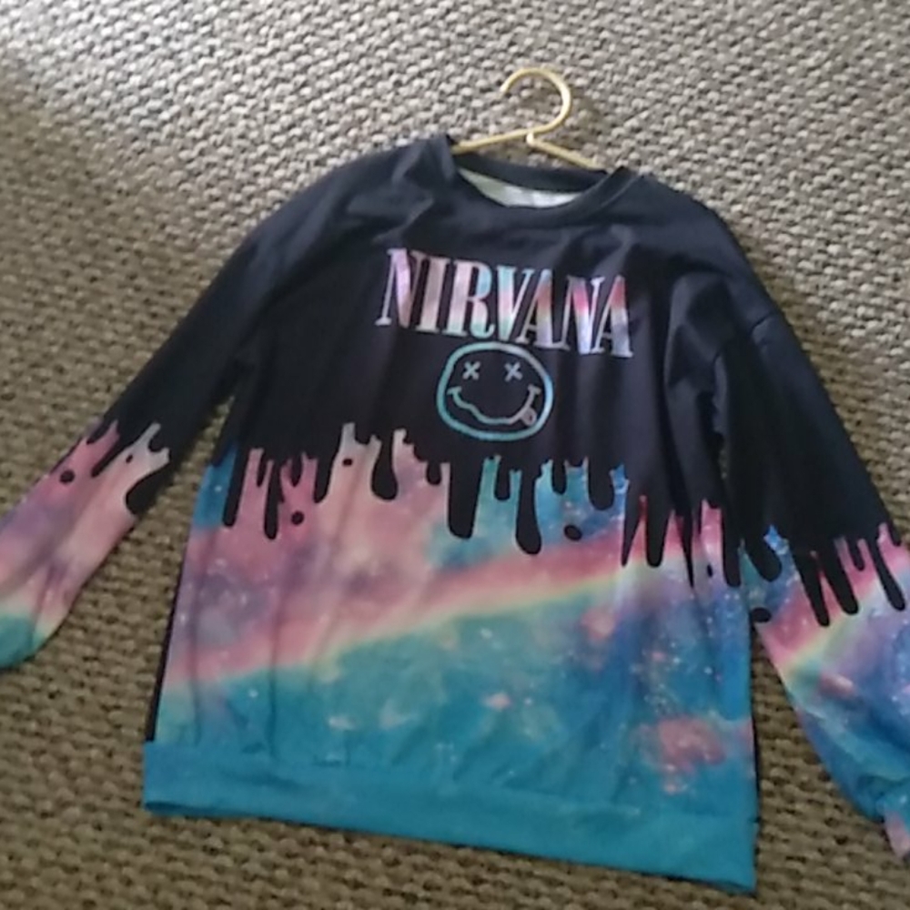 Nirvana multicolor sweatshirt